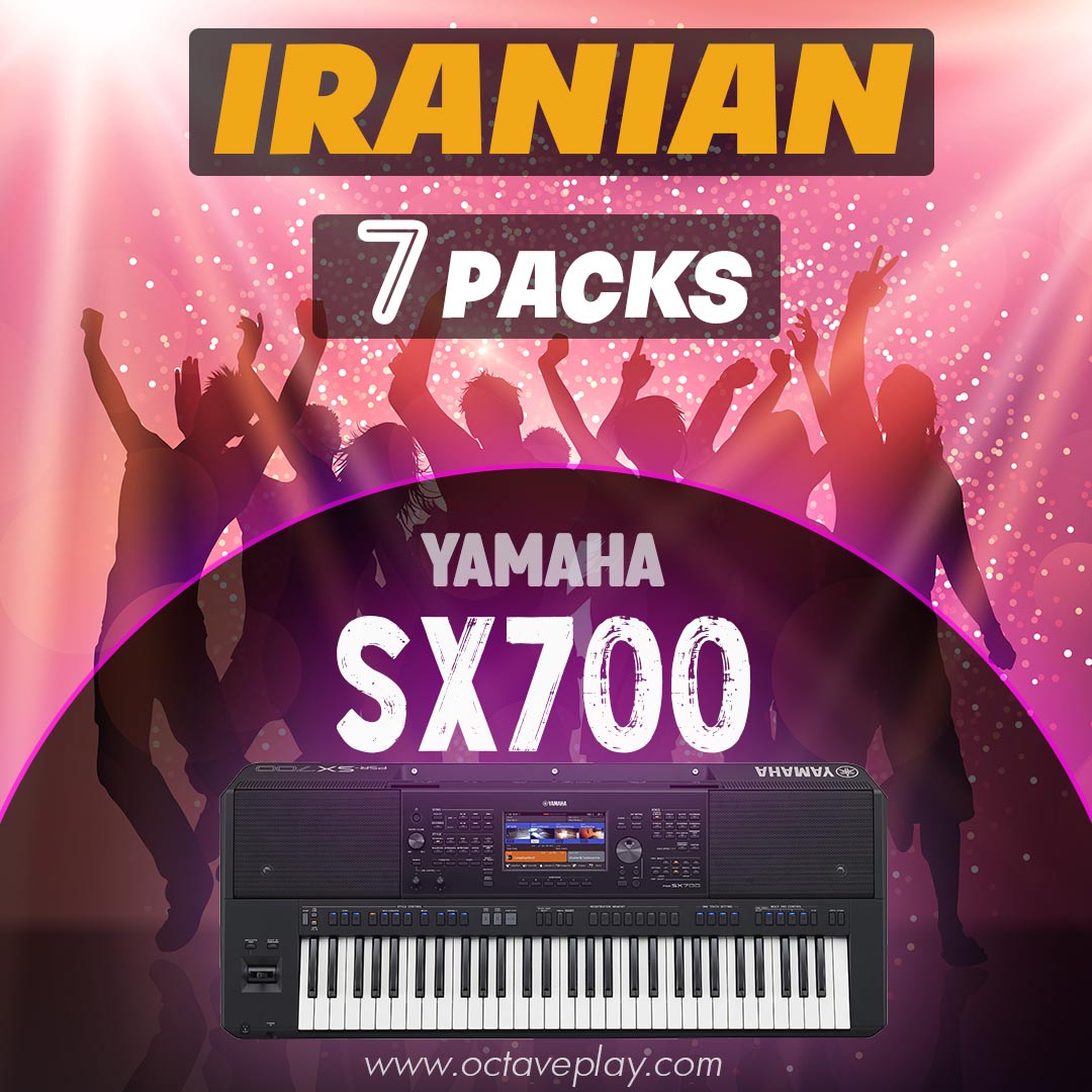 7 packs of Iranian and afghan Yamaha SX700