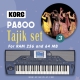 Tajik Korg Pa800 set 3 (256 ram)