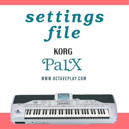 KORG Pa1x settings file